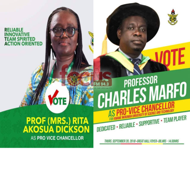 Prof. Rita Dickson wins KNUST ProVC elections Raw Gist