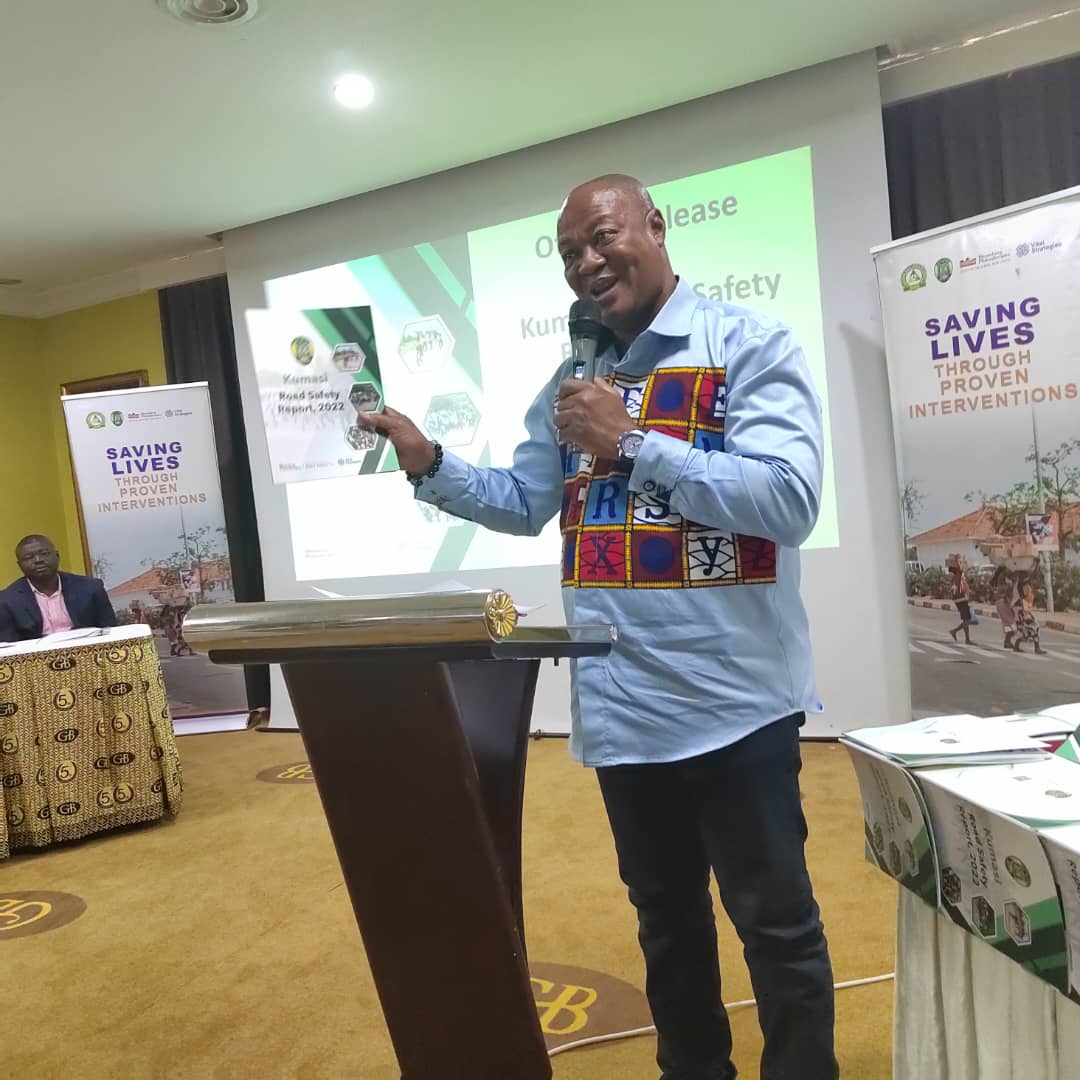 Kumasi Mayor Unveils 2022 Road Safety Report… Youth Between 20 and 29